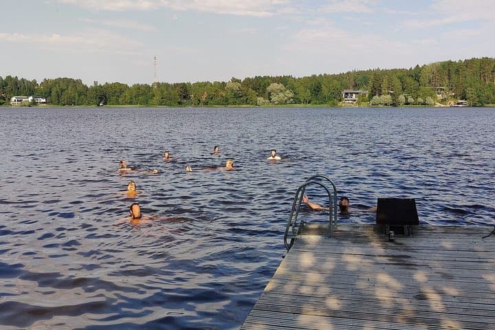 Authentic Lake Sauna and Reindeer Dinner with Locals 3