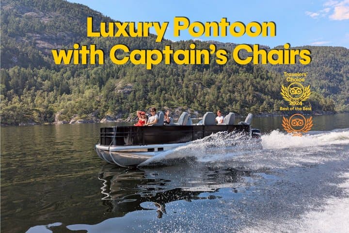 Mostraumen Lux Pontoon Cruise - Bergen Fjords 2